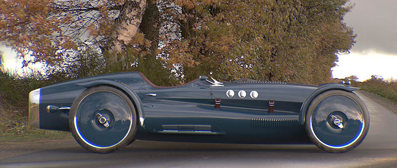 Este Coche Electrico De Carreras Muestra Como Hubiera Sido La Otra Industria Del Automovil Actualidad Hibridos Y Electricos Coches Electricos Hibridos Enchufables