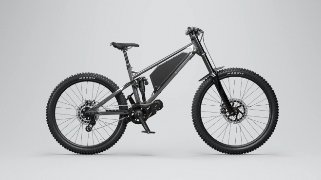 No es una adaptación 'casera', es la Bonnell 775 MX de 'downhill'. No es una adaptación 'casera', es la Bonnell 775 MX de 'downhill'.