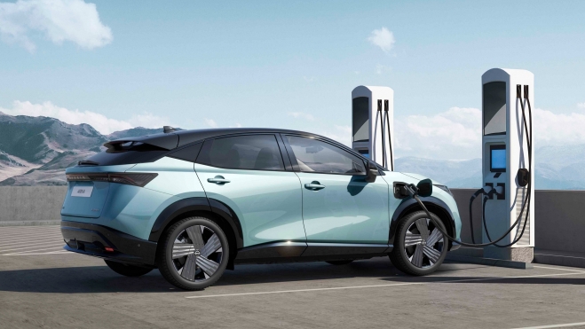 Nissan Ariya 2026 Trasera Nissan Ariya 2026 Trasera