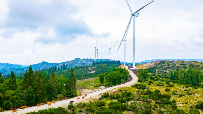 Complejo del Tâmega sistema hibrido eolico hidraulico iberdrola 1 Complejo del Tâmega sistema hibrido eolico hidraulico iberdrola 1