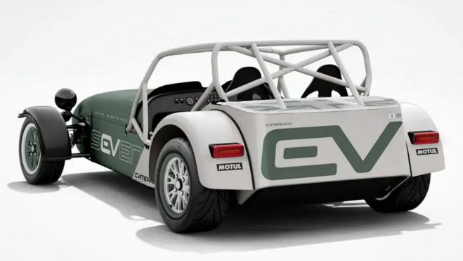 Caterham Seven Electric Trasera