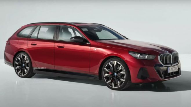 El BMW i5 Touring no tendrá rivales directos.