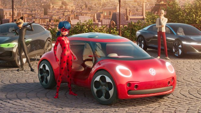 El nuevo modelo conceptual presentado por la compañía muestra los apéndices clásicos del Volkswagen Beetle.