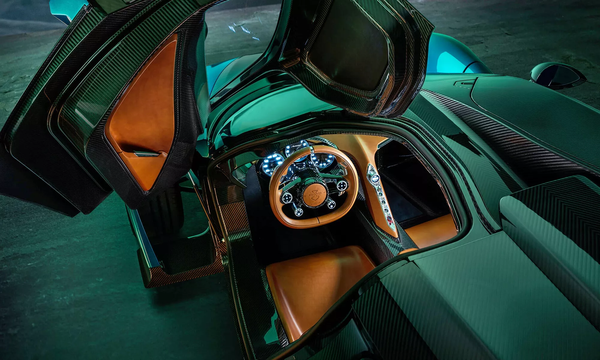 Zenvo Aurora é um híbrido com motor V12