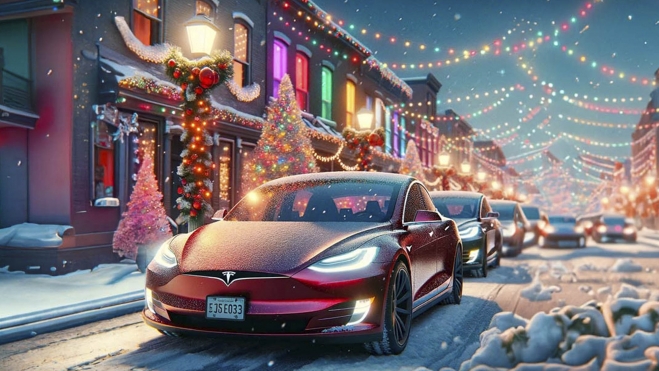 tesla actualizacion navidad 2