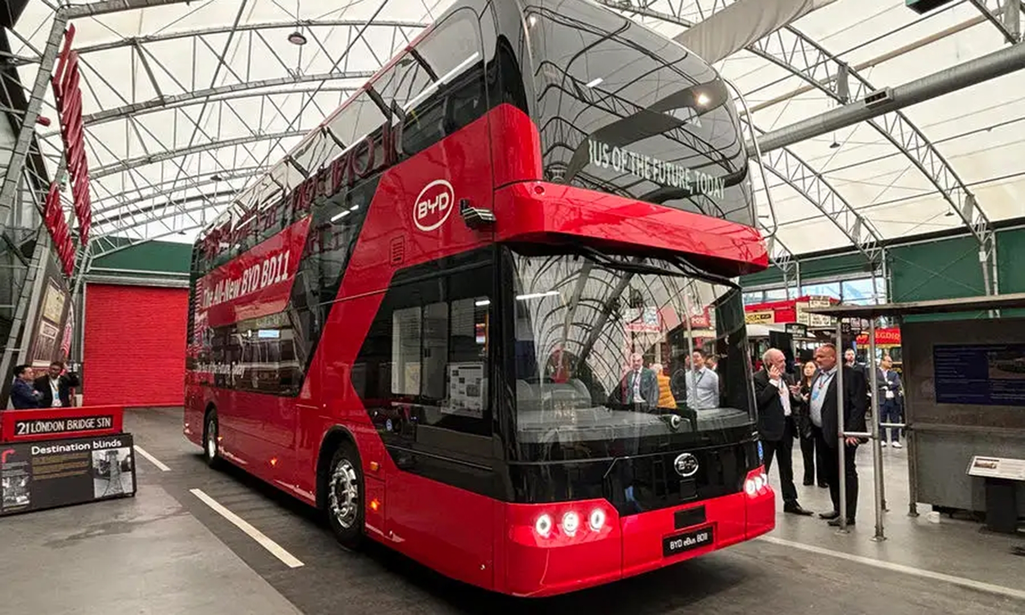 El nuevo autobús eléctrico de BYD comenzará a operar en Londres a partir del tercer trimestre de 2024.