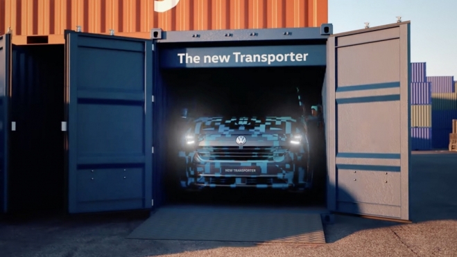 Volkswagen eTransporter Teaser Frontal