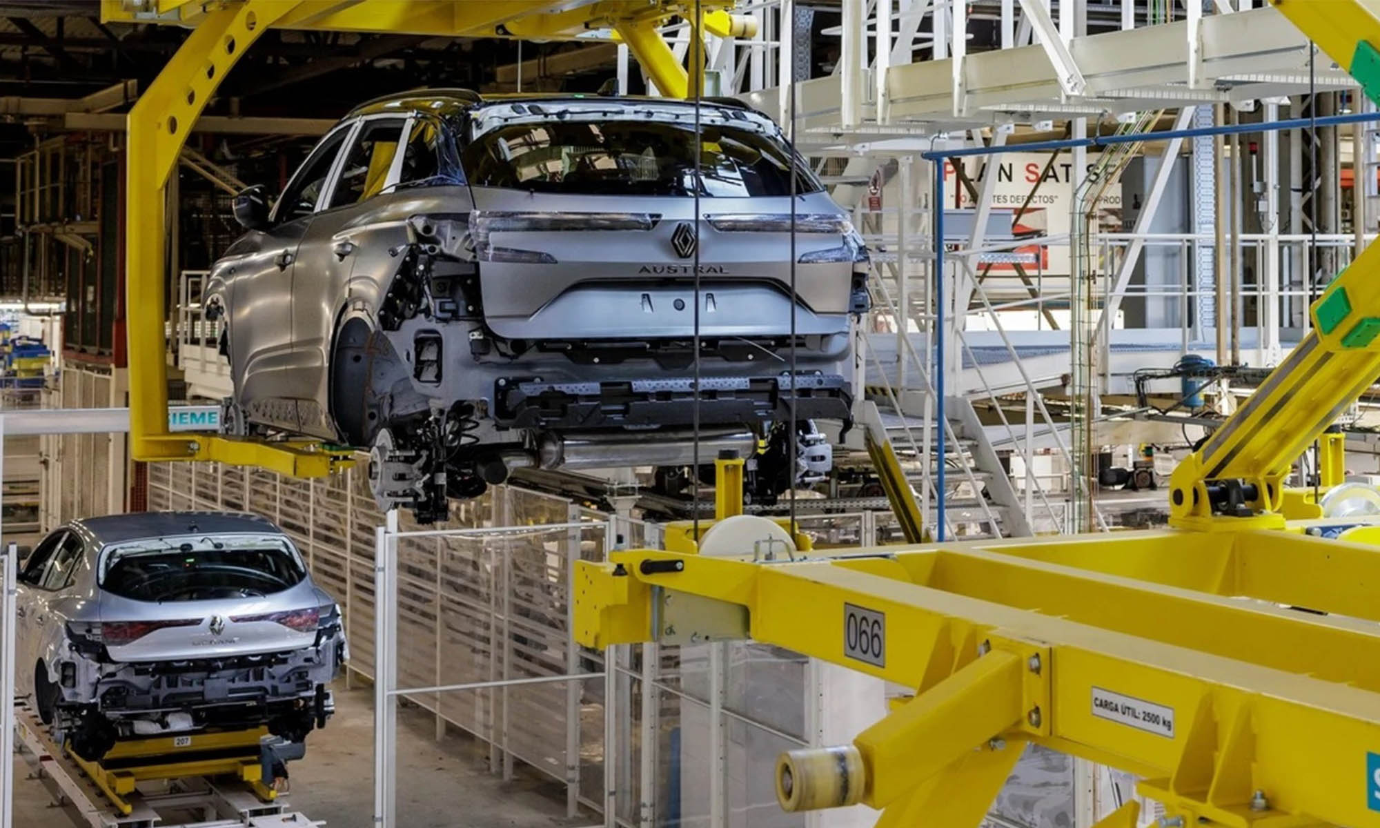 El Austral es el primer modelo del nuevo Plan Industrial de Renault que se produce en España.