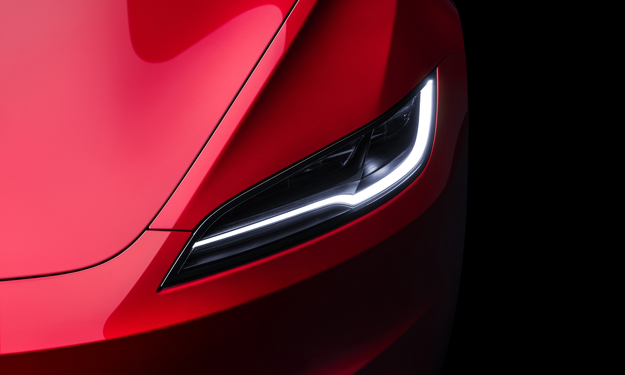 El nuevo Tesla Model Y debería adoptar los rasgos de diseño estrenados en el Model 3 Highland. 