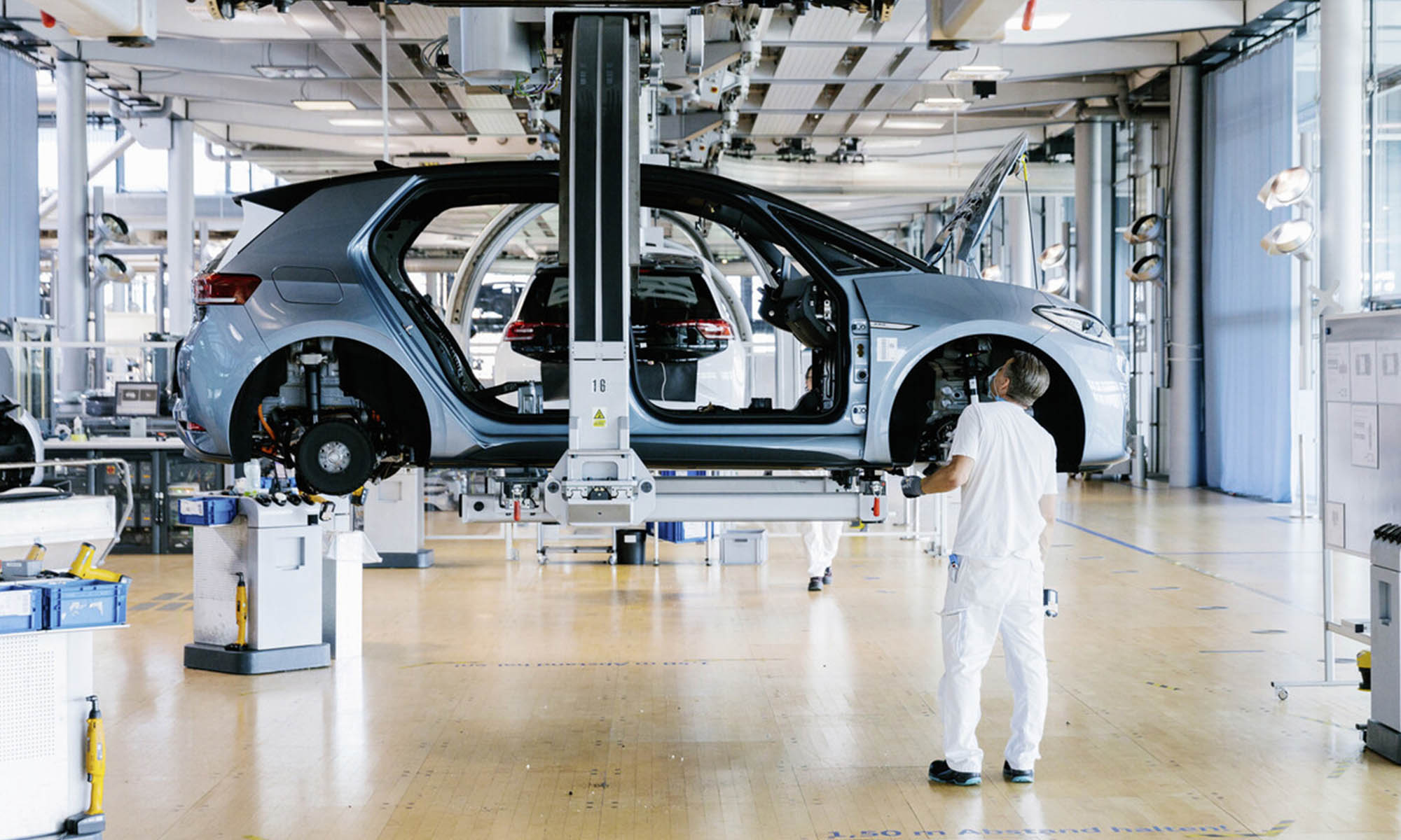 Alemania se opone a los aranceles impuestos por Europa a los coches eléctricos chinos.