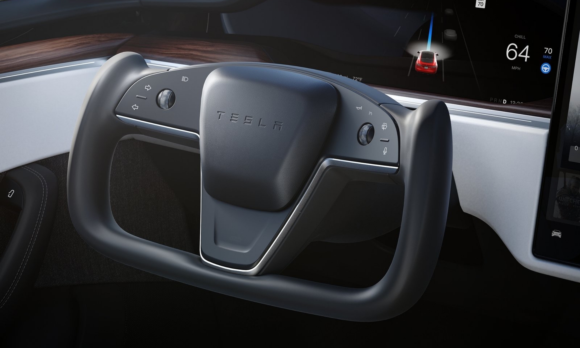 Tesla revolucionó el mercado al cambiar el formato del volante. Un error que ya tiene solución.