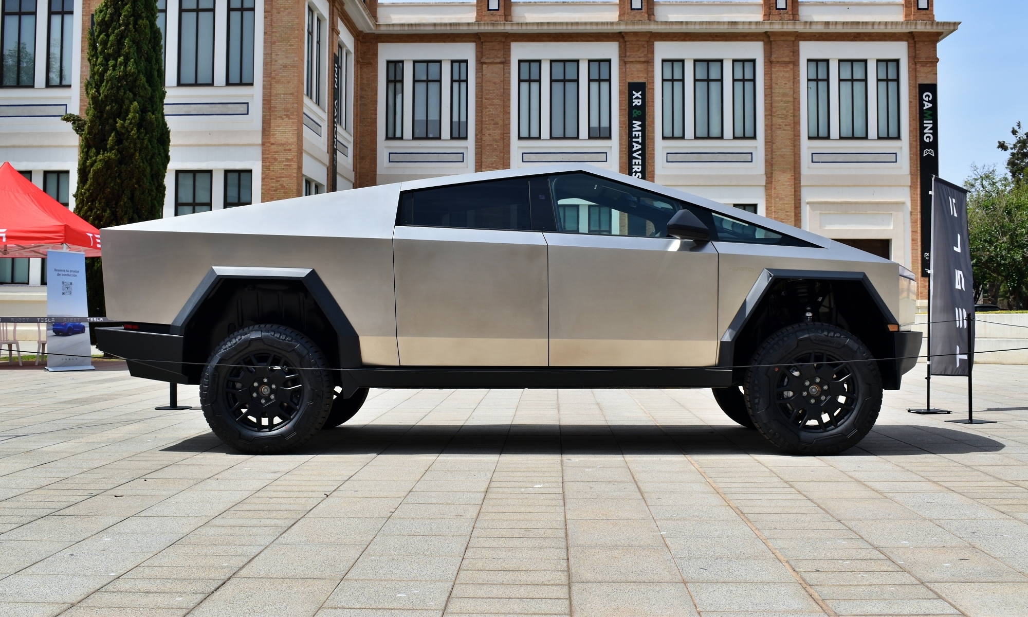 Tesla Cybertruck en España.