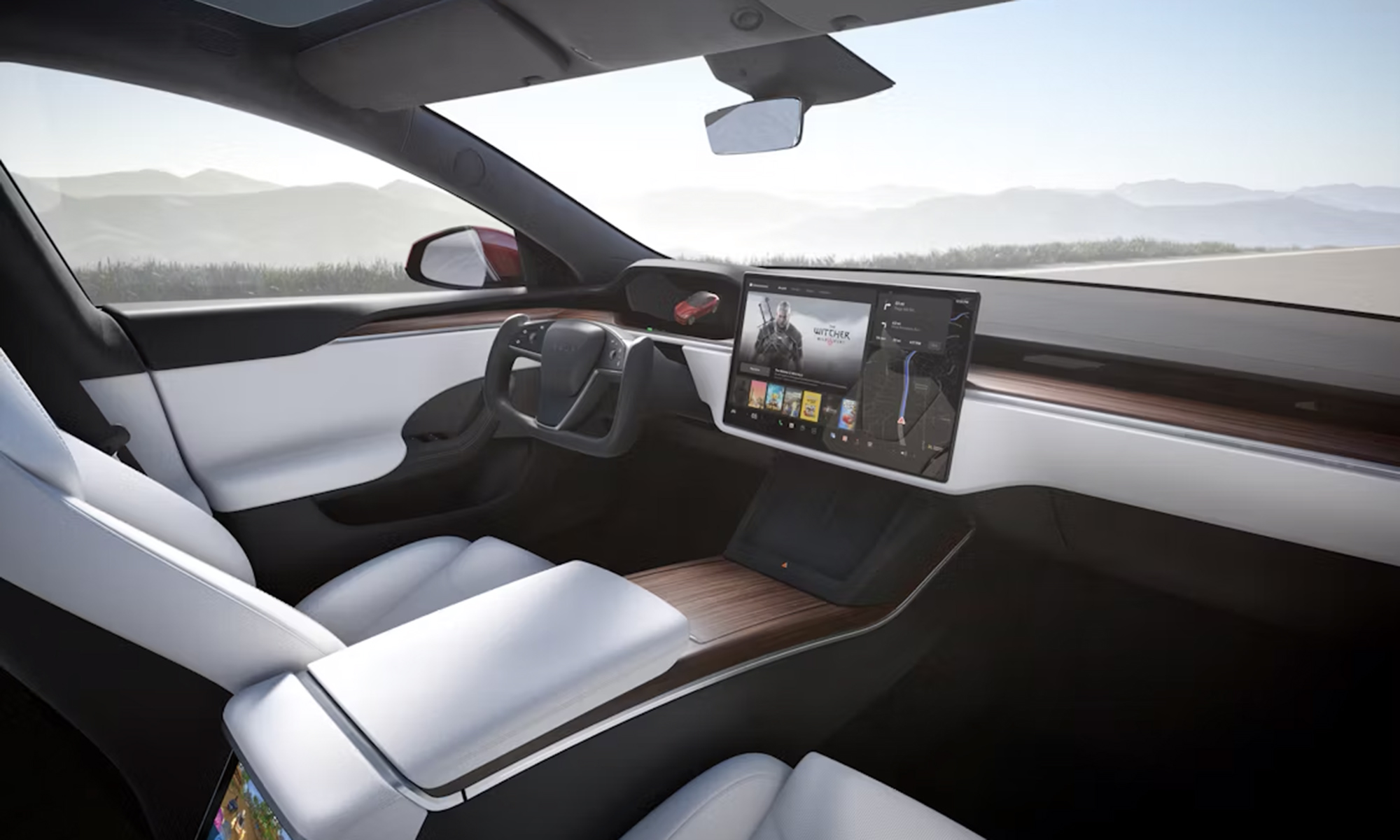 El interior del Robotaxi de Tesla quedaría totalmente higienizado de forma automática con este avance.
