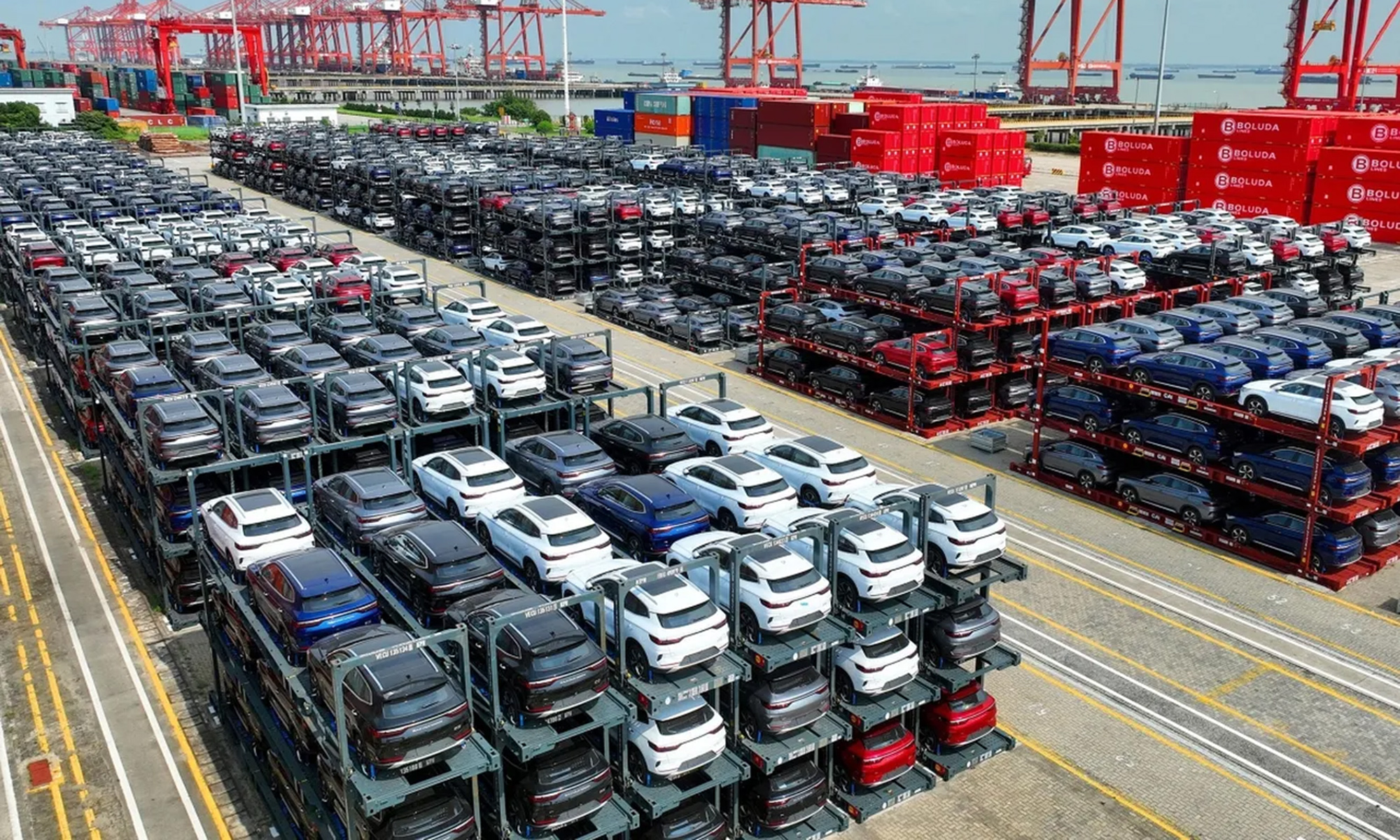 El protagonismo de los coches 'made in China' ha aumentado en un 6% en un año. 