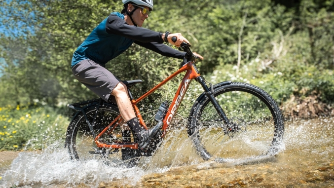 La Orbea Kemen Adventure es perfectamente válida para la práctica del mtb. (FFoto: Orbea).