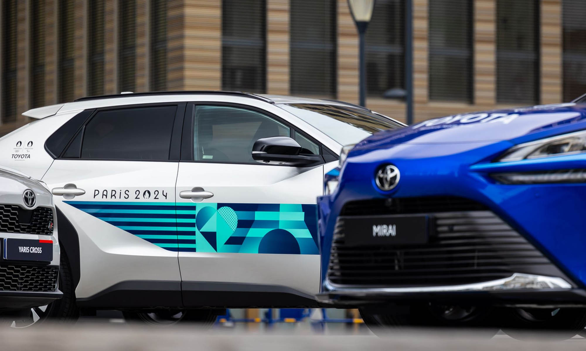 Toyota ofrecerá diferentes opciones de movilidad den los JJ.OO. de París 2024.