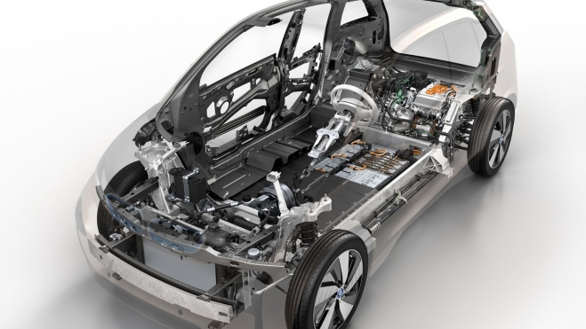 El i3 tiene el mismo tipo de estructura que la marca usó para el deportivo BMW i8.