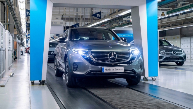 Mercedes EQC Fábrica