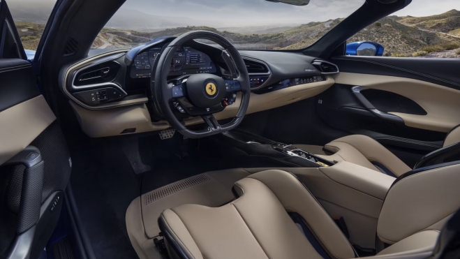 ferrari interior