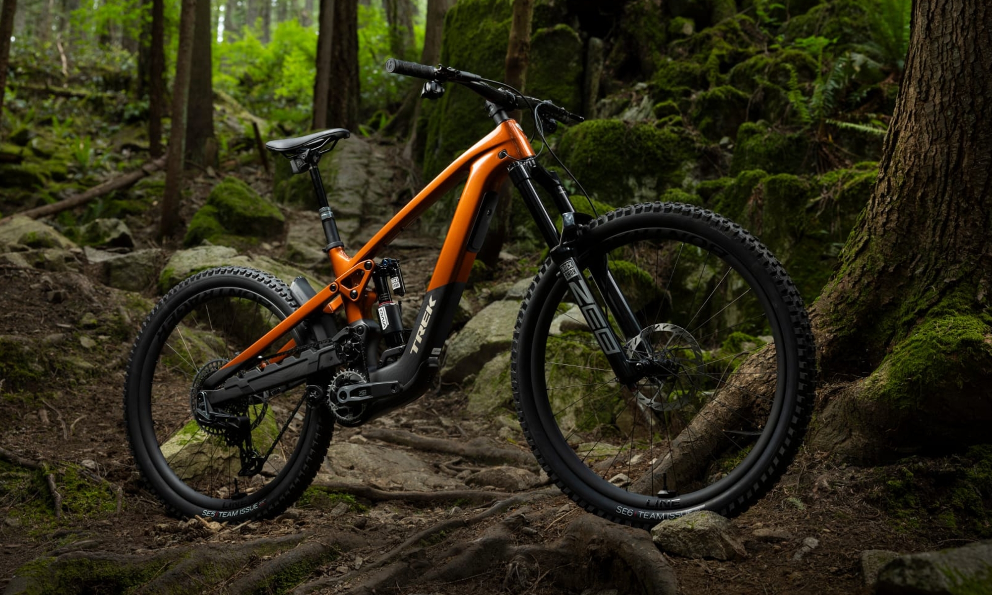 La nueva Trek Slash+ se enmarca en la categoría de las eMtb 'light'  de Enduro. (Foto: Trek).