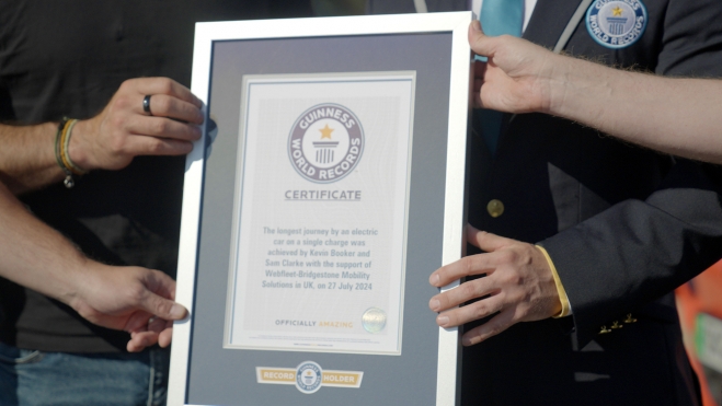 Entra a formar parte de los Guinness World Records.