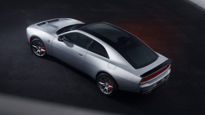 Dodge Charger Daytona EV Trasera