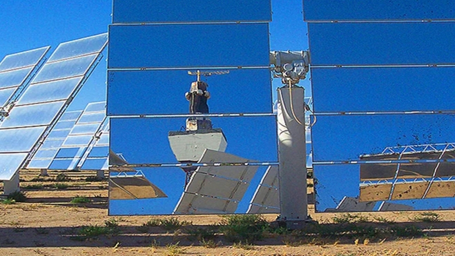 quiebra planta termosolar Crescent Dunes 3