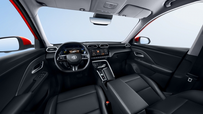 MG ZS hybrid interior