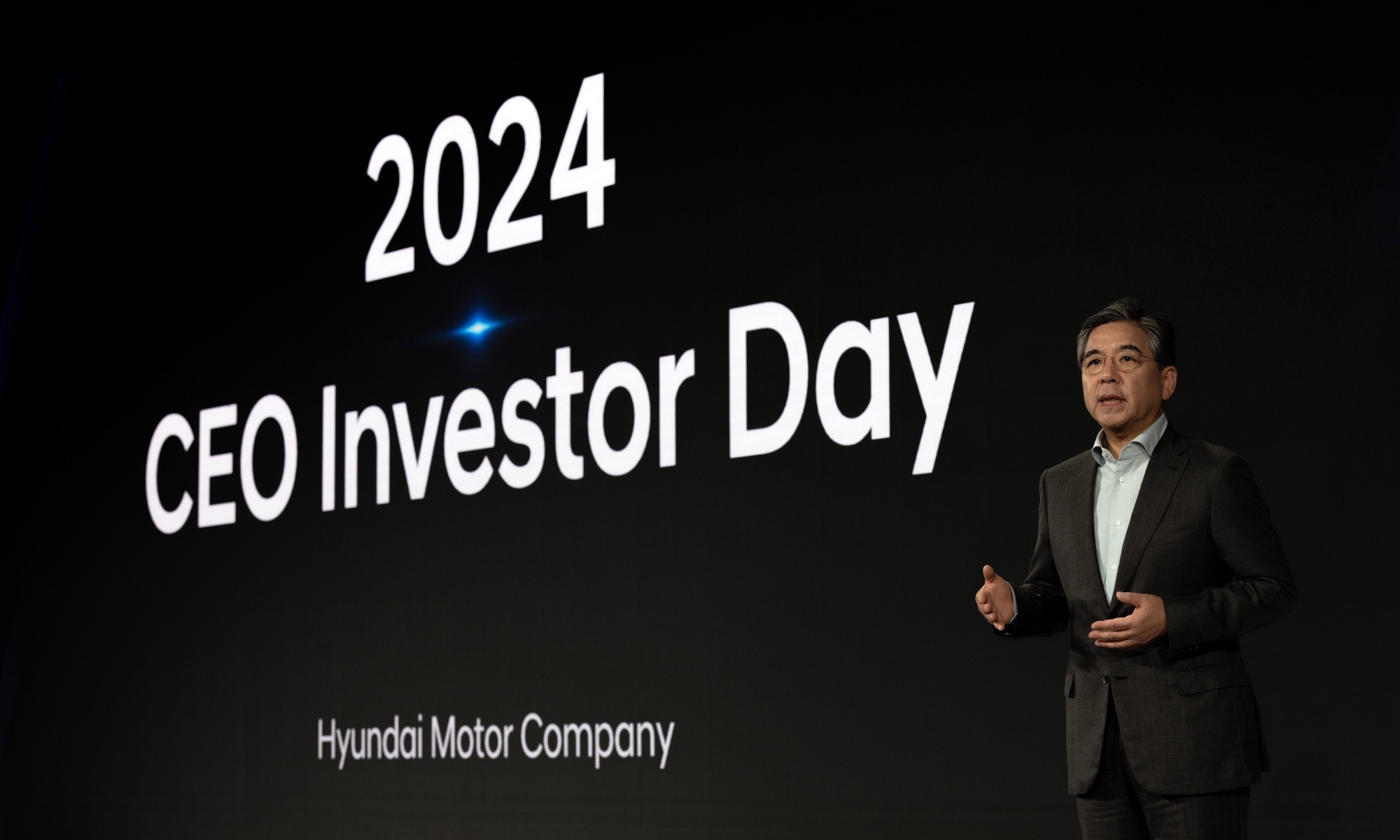 El CEO de Hyundai, Jaehoon Chang, durante la rueda de prensa.