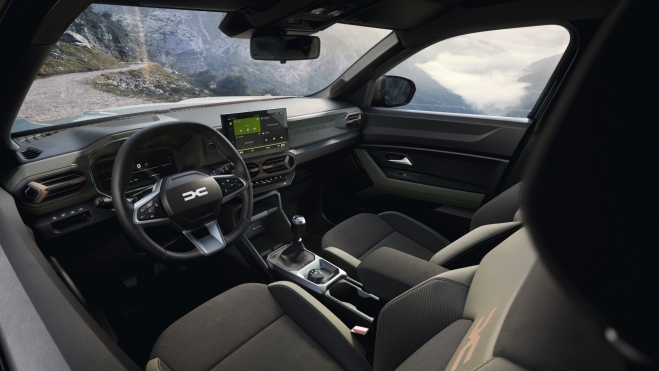 dacia duster hybrid 140 interior