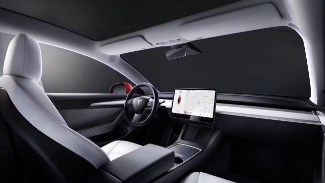 interior tesla