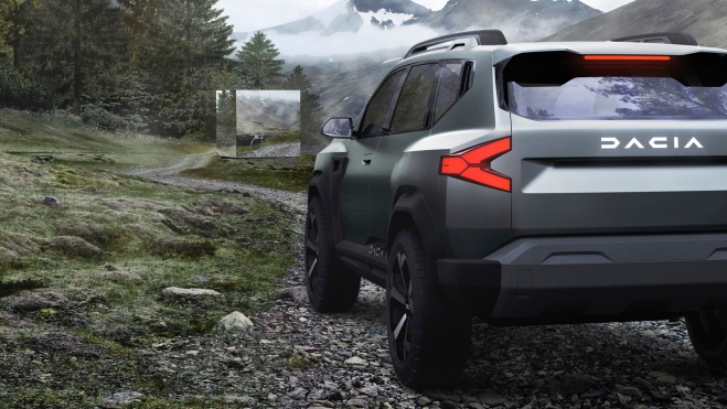 Dacia Bigster Concept Trasera