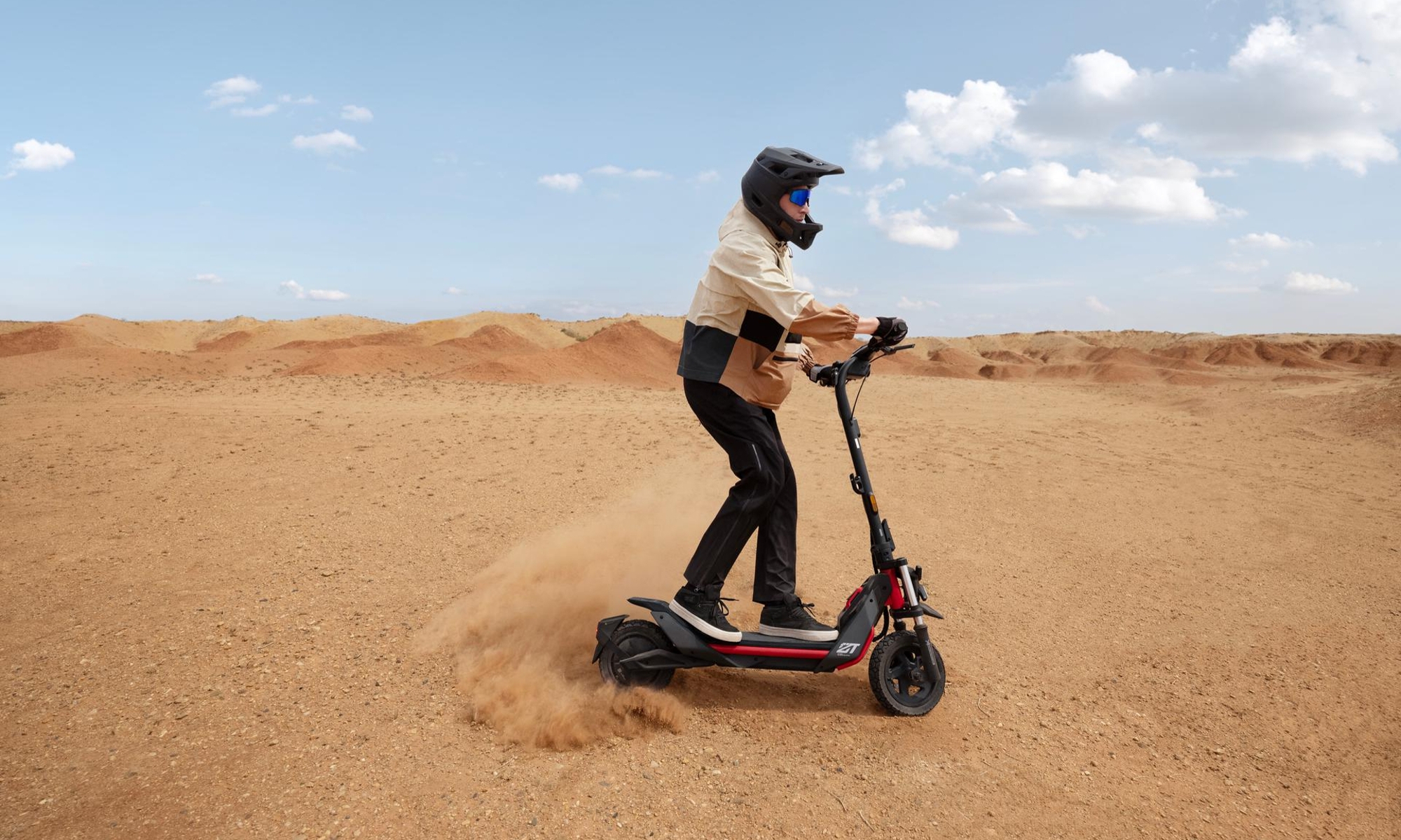 El nuevo Segway-Ninebot ZT3 Pro E posee unas buenas aptitudes 'offroad' (Foto: Segway).