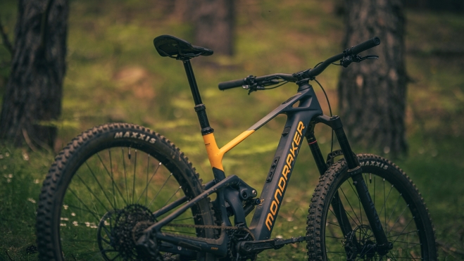 El cuadro de fibra de carbono Stealth integra el exclusivo sistema de suspensión Zero Suspension System (Foto: Mondraker).