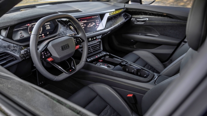 Audi RS e tron GT performance interior