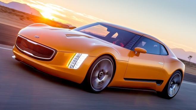 KIA Stinger Concept Delantera