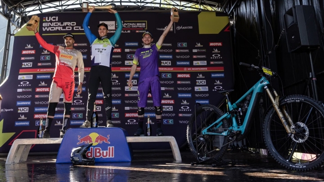 Ryan Gilchirst se proclamó campeón en la carrera de Loudenvielle en Francia (Foto: Yeti).