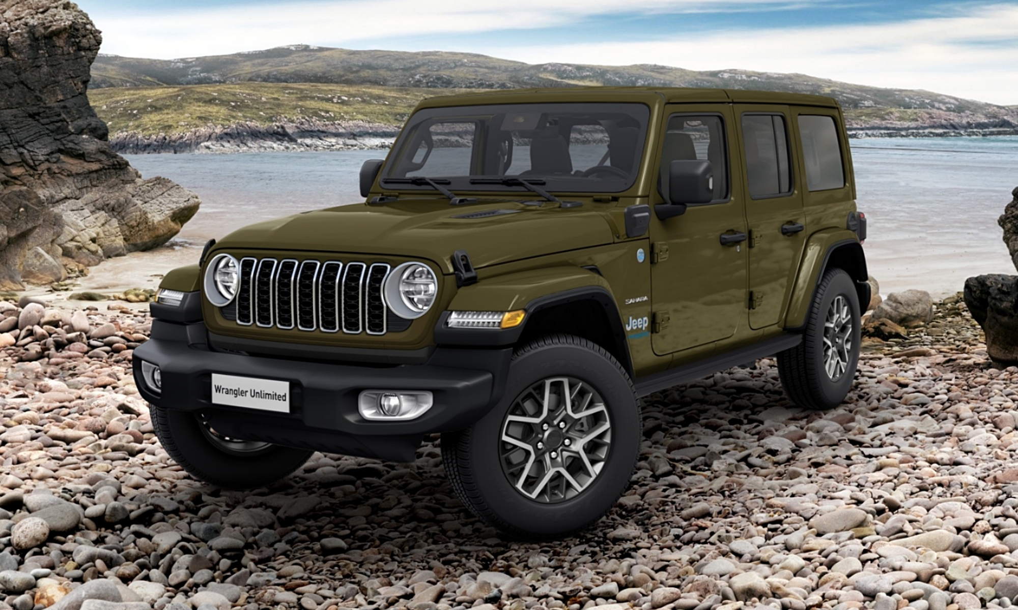 Jeep Wrangler 4xe con la pintura 41.