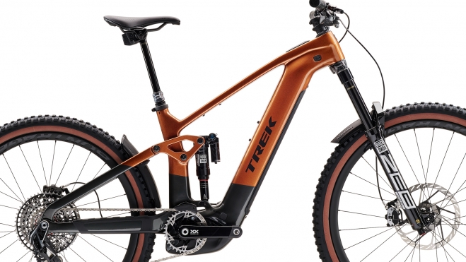 Trek Rail+ 9.9 XX AXS (12.999 €) con cuadro de carbono (Foto: Trek).