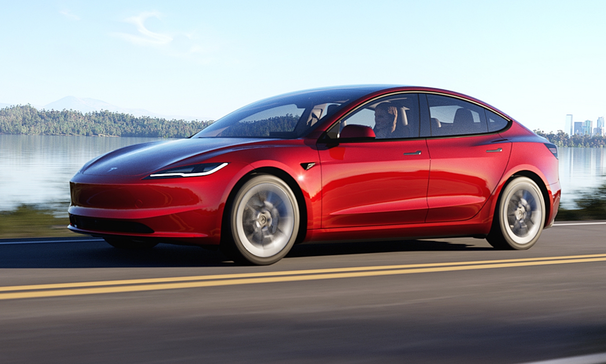 Tesla Model 3.