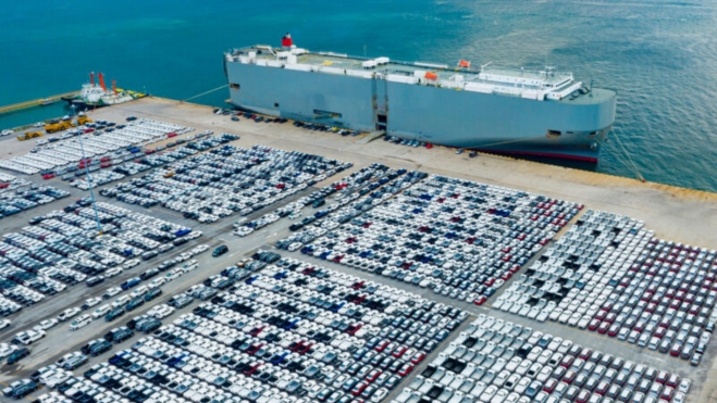 Barco Coches Tesla