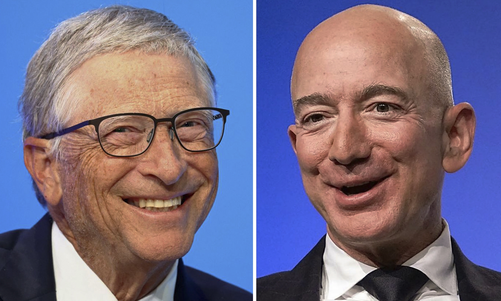 Bill Gates y Jeff Bezos