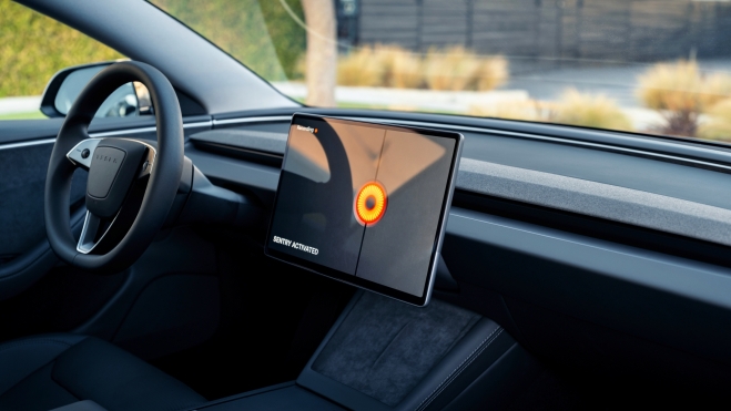 tesla Model 3 pantalla