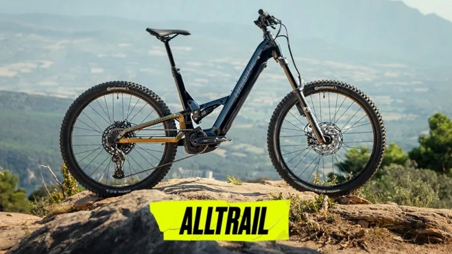 La nueva Haibike Alltrail inuagura una categoría de bicicletas de montaña sin barra (Foto: Haibike).