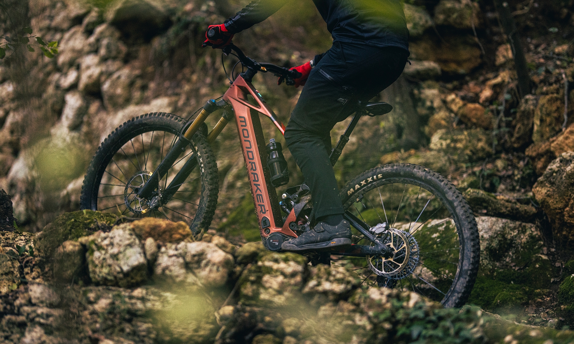 La nueva Mondraker Crafty Carbon instala el motor Bosch Performance Line CX de 5ª generación (Foto: Mondraker).