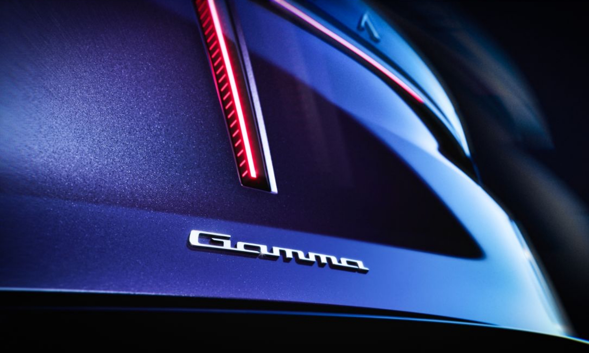 Lancia acaba de presentar la primera foto oficial del nuevo Gamma.