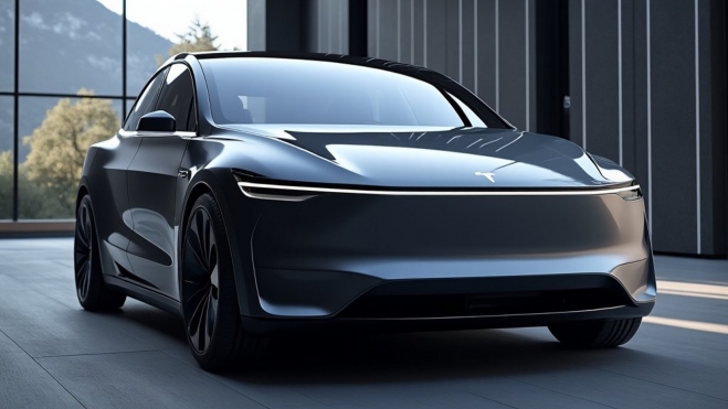 Tesla Model Y Concept Delantera