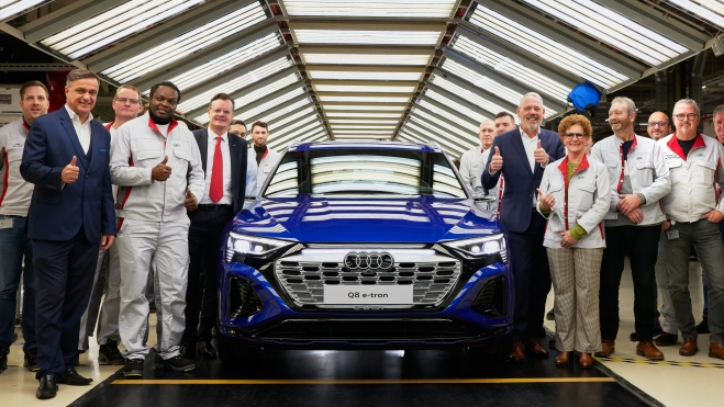 Salvación cierre fabrica Audi Bruselas Audi q e tron (3)