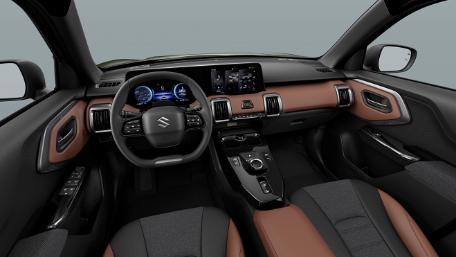 suzuki e vitara 2025 electrico interior