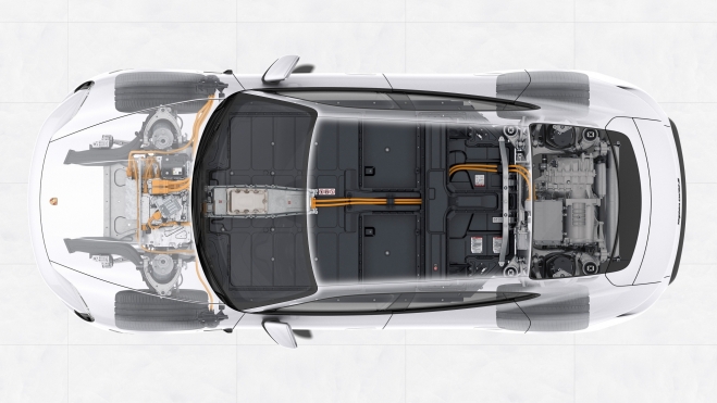 Estructura Porsche Taycan